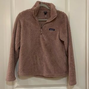 Patagonia small dusty pink Los Gatos quarter zip pullover great condition